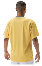 Yonex Sport T-shirt Crew Neck Club Team 2024 yellow Men