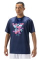 Yonex Sport-Tshirt Graphic Practice YM0043 (100% Polyester) 2025 indigo marineblau Herren
