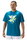 Yonex Sport-Tshirt Graphic Practice YM0043 (100% Polyester) 2025 blaugrün Herren