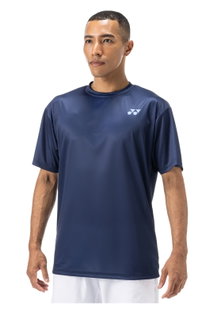 Yonex Trainings-Tshirt Practice Small Logo YM0045 (100% Polyester) 2024 indigoblau Herren