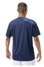 Yonex Training T-shirt Practice Small Logo YM0045 (100% Polyester) 2024 indigo blue Men