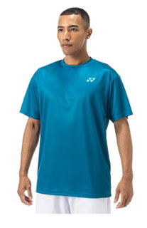 Yonex T-shirt treningowy Practice Small Logo YM0045 (100% poliester) 2024 niebiesko-zielony mężczyźni