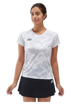 Yonex Sport T-shirt Crew Neck Club Team YW0033 (100% Polyester) 2025 white Ladies