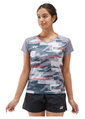 Yonex Sport-Shirt Crew Neck Club Team YW0034 (100% Polyester) grau Damen