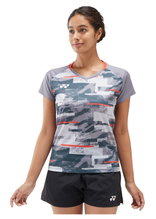 Yonex Sports Shirt Crew Neck Club Team YW0034 (100% Polyester) grey Ladies