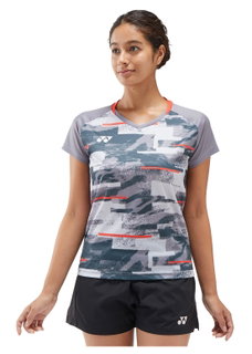 Koszulka sportowa Yonex Crew Neck Club Team YW0034 (100% poliester) szara damska