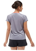 Yonex Sports Shirt Crew Neck Club Team YW0034 (100% Polyester) grey Ladies