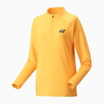 Yonex Tennis-Langarmshirt 1/2 Zip Club Team gelb Damen