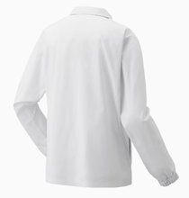 Yonex Training Jacket Warm-Up Suit Jacket with Collar Club Team 2025 White Ladies