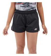 Yonex Sport Shorts Club Team with Inner Shorts 2025 black ladies