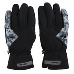 Zanier Winterhandschuhe Saalbach.GTX (winddicht, wasserdicht) schwarz/weiss/grau