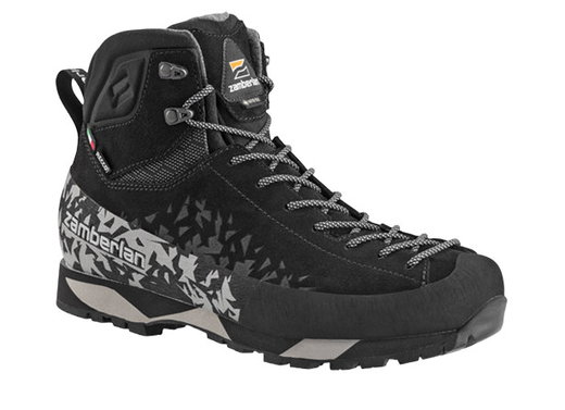 Zamberlan Trekking-Wanderschuhe Salathe Trek GTX RR (Veloursleder, wasserdicht) schwarz/grau Herren