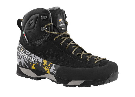 Zamberlan Trekking-Wanderschuhe Salathe Trek GTX RR (Veloursleder, wasserdicht) schwarz/gelb Herren