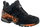 Zamberlan Wanderschuhe Salathe GTX RR (Zustieg, Veloursleder, wasserdicht) schwarz/orange Herren