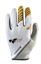 Zanier Bicycle Gloves Shredder white/grey/yellow - 1 pair