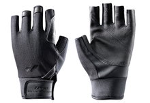 Zanier Kletterhandschuhe Roter Turm (4-Wege-Stretch, Ziegenleder) schwarz - 1 Paar