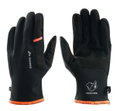 Zanier Softshellhandschuhe Similaun (maximale Bewegungsfreiheit) schwarz/orange - 1 Paar