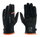 Zanier Softshellhandschuhe Similaun (maximale Bewegungsfreiheit) schwarz/orange - 1 Paar