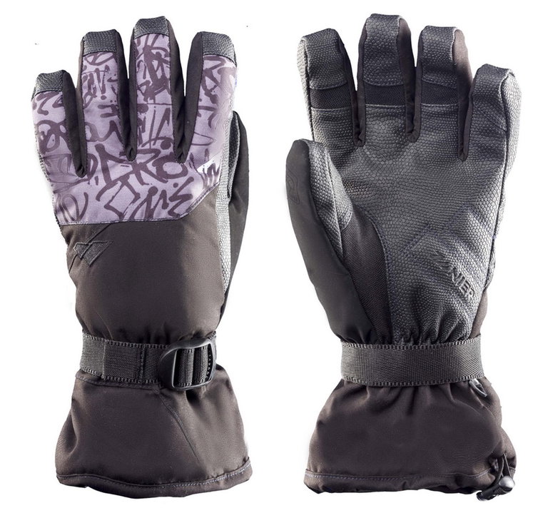 Zanier Winterhandschuhe GAP.STX Juniors (wasserdicht) schwarz