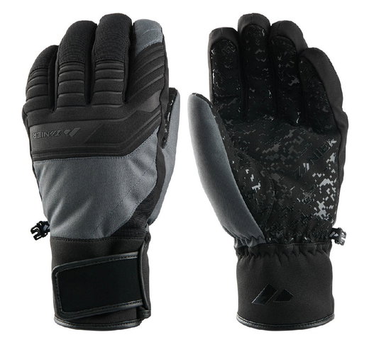 Zanier Winterhandschuhe Park.STX (wasserdicht) schwarz/silber