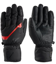 Zanier Winterhandschuhe Rauris.GTX (wasserdicht, atmungsaktiv) schwarz/rot