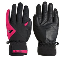 Zanier Winter Gloves Saalbach.GTX (windproof, waterproof) black/fuchsia