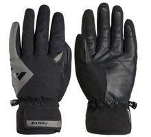 Zanier Winterhandschuhe Saalbach.GTX (winddicht, wasserdicht) schwarz/silber
