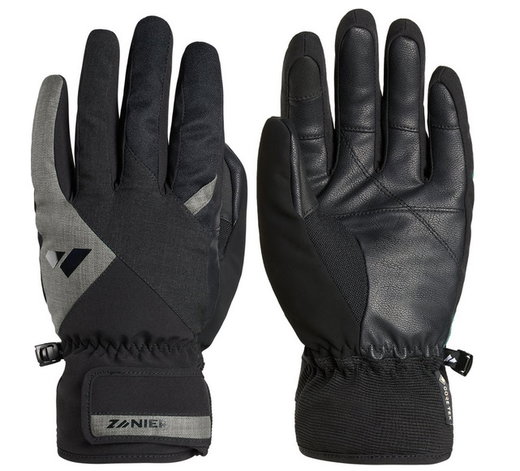 Zanier Winter Gloves Saalbach.GTX (windproof, waterproof) black/silver
