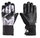 Zanier Winter Gloves Shredder.STX (optimal wearing comfort) black/white/brown Children