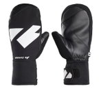 Zanier Winterhandschuhe Shredder.STX Mitten (optimalen Tragekomfort) schwarz/weiss Kinder