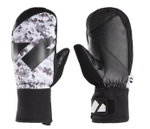 Zanier Winterhandschuhe Shredder.STX Mitten (optimalen Tragekomfort) schwarz/weiss/braun Kinder