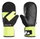 Zanier Winter Gloves Shredder.STX Mittens (optimal wearing comfort) black/neon yellow Children