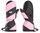 Zanier Winter Gloves Twister.GTX (windproof, waterproof) pink/black Children