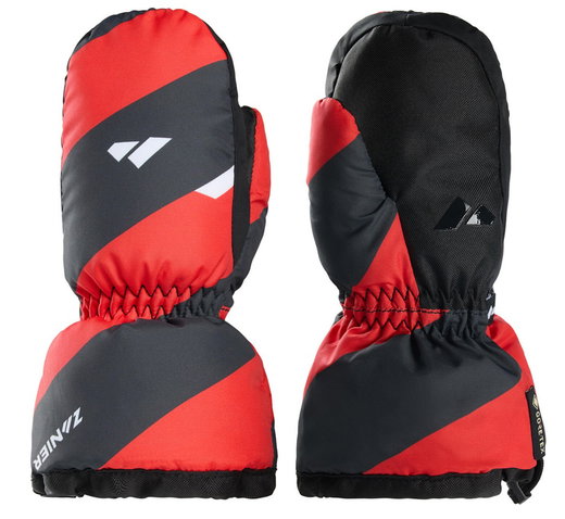 Zanier Winterhandschuhe Twister.GTX (winddicht, wasserdicht) rot/schwarz Kinder