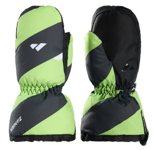 Zanier Winterhandschuhe Twister.GTX (winddicht, wasserdicht) limegrün/schwarz Kinder