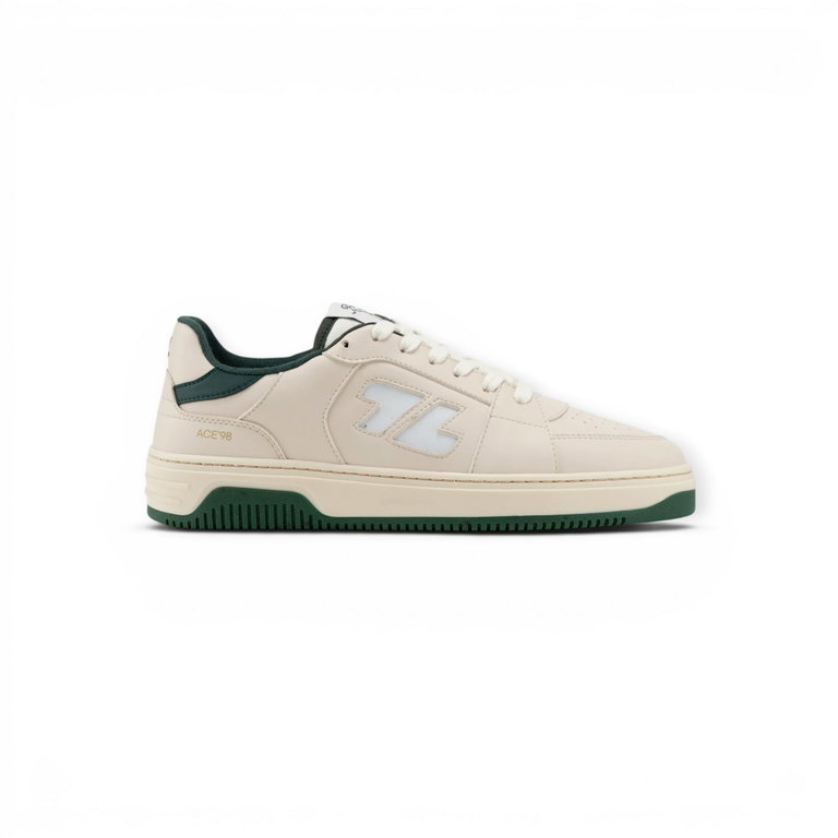 Zeta Sneaker Ace 98 creamweiss/grün Damen