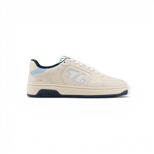 Zeta Sneaker Ace 98 creamweiss/marineblau Damen