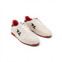 Zeta Sneaker Ace 98 creamweiss/marineblau/rot Damen