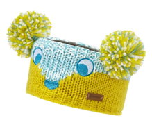 Ziener Strickstirnband Inaga gelb Kinder