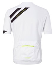 Ziener Fahrrad-Tshirt Nelis (Front-Reißverschluss, dreier Rückentasche, Mesheinsätze, schnelltrocknend) weiss Herren