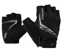 Ziener Fahrrad-Handschuhe Ceniz (Gel Polsterung, Ausziehhilfe) schwarz/schwarz - 1 Paar