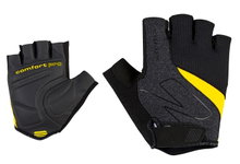 Ziener Fahrrad Handschuhe Crave (weiche Memory Foam Polsterung, Ausziehhilfe) gelb