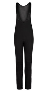 Ziener Bib-Fahrradhose Nutsa X-Shape (winddicht Front , X-SHAPE Pad, enganliegend) lang schwarz Herren