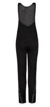Ziener Bib-Fahrradhose Nutsa X-Shape (winddicht Front , X-SHAPE Pad, enganliegend) lang schwarz Herren