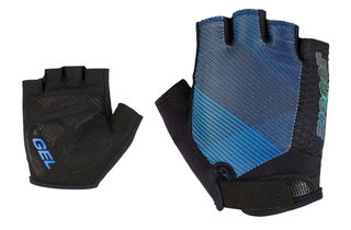 Ziener Fahrrad-Handschuh Chadi-Z (Gel Polsterung, Ausziehhilfe) schwarz/blau Kinder