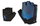 Ziener Fahrrad-Handschuh Chadi-Z (Gel Polsterung, Ausziehhilfe) schwarz/blau Kinder