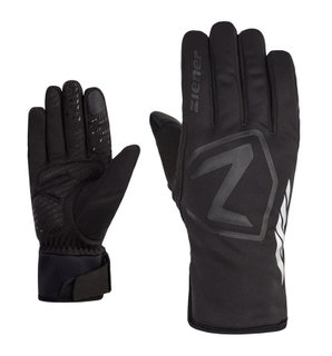 Ziener Winter Fahrrad-Handschuh Daqua AS Touch (wasserdicht, winddicht) schwarz