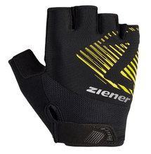 Ziener Fahrrad Handschuhe Curdt-Z (Gel Polsterung) schwarz/gelb