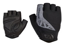 Ziener Fahrrad Handschuhe Claass-Z (Ausziehhilfe) schwarz/grau