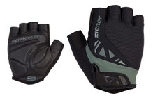 Ziener Fahrrad Handschuhe Claass-Z (Ausziehhilfe) schwarz/dunkelgrün